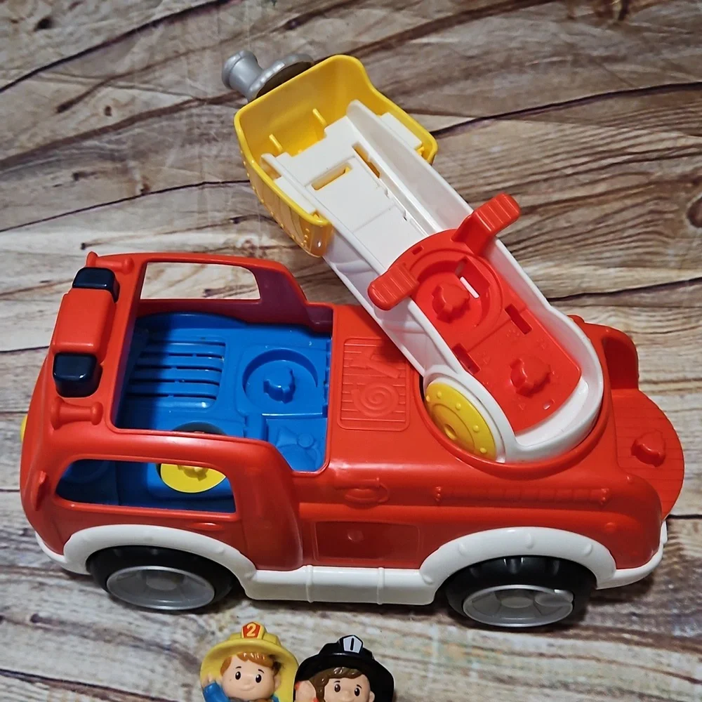 Fisher-‎ Little People Lift 'n Lower Fire Truck DFN85 2014